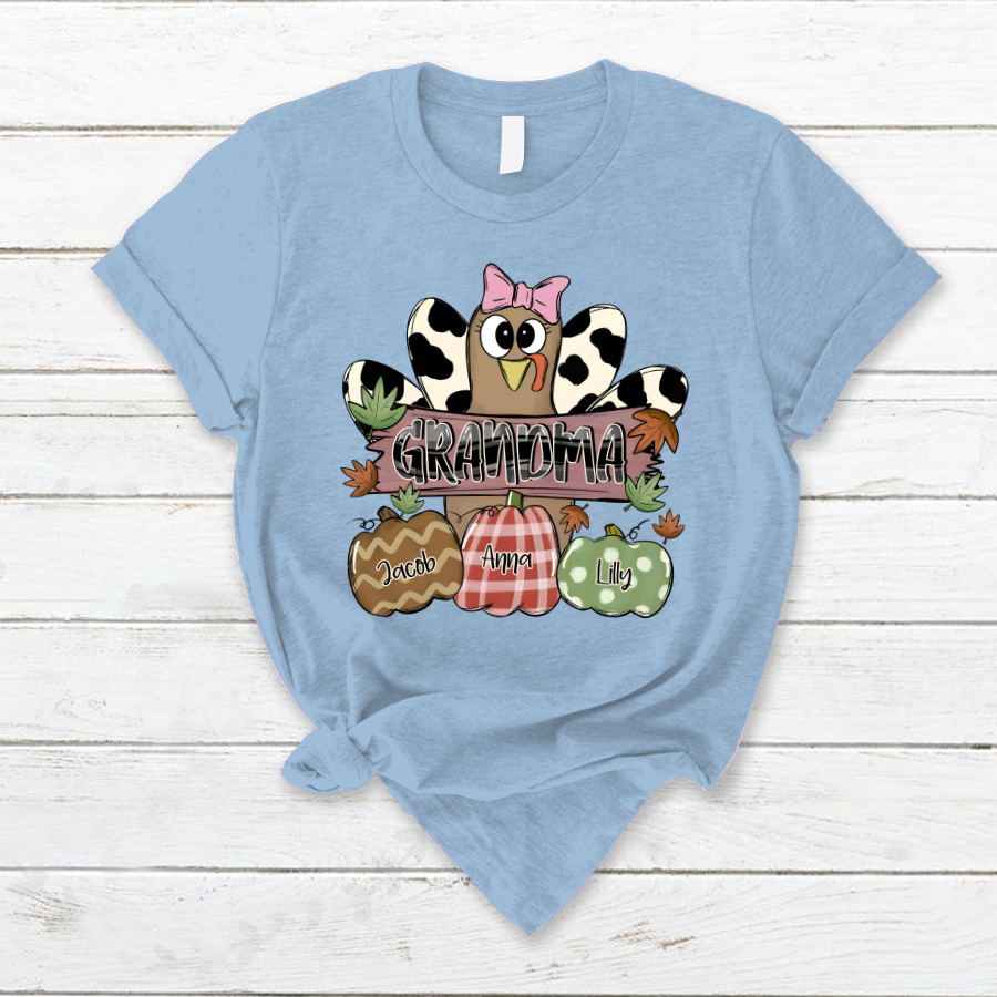 Lofaris Fall Chicken Pumpkin Thanksgiving Grandma T - Shirt