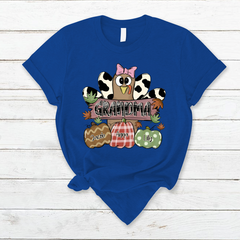 Lofaris Fall Chicken Pumpkin Thanksgiving Grandma T - Shirt