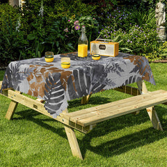 Lofaris Fallen Leaves Autumn Rectangle Tablecloth