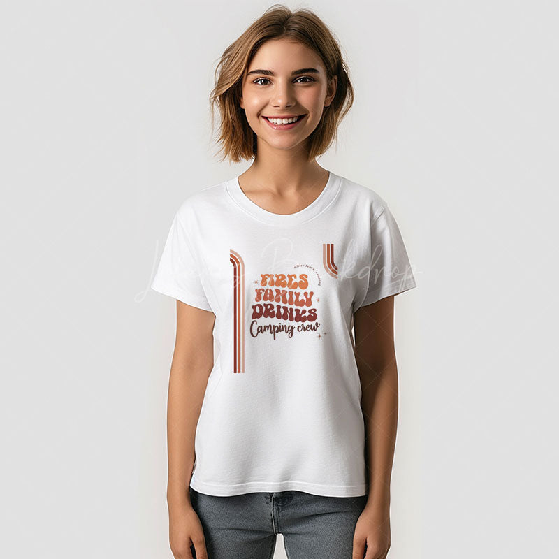 Lofaris Family Reunion Camping Road Trip Retro T-Shirt