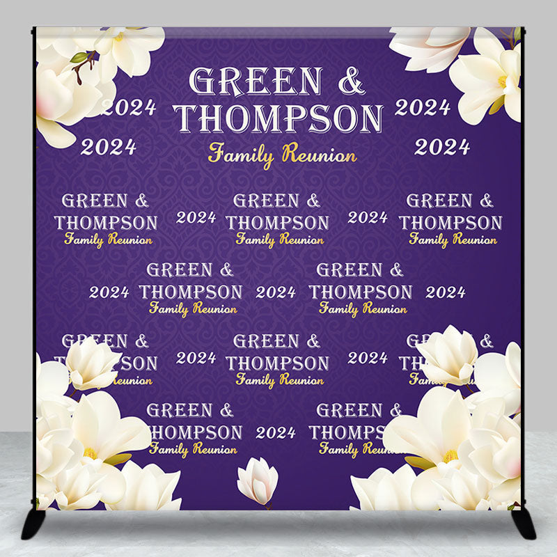 Lofaris Family Reunion Magnolia Custom Name Dance Backdrop
