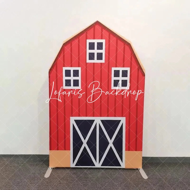Lofaris Farm Barn Arch Backdrop Stand Frame Party Prop