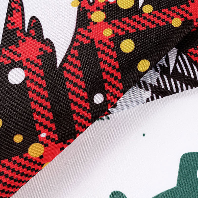 Lofaris Farm Fresh Christmas Trees White Shower Curtain