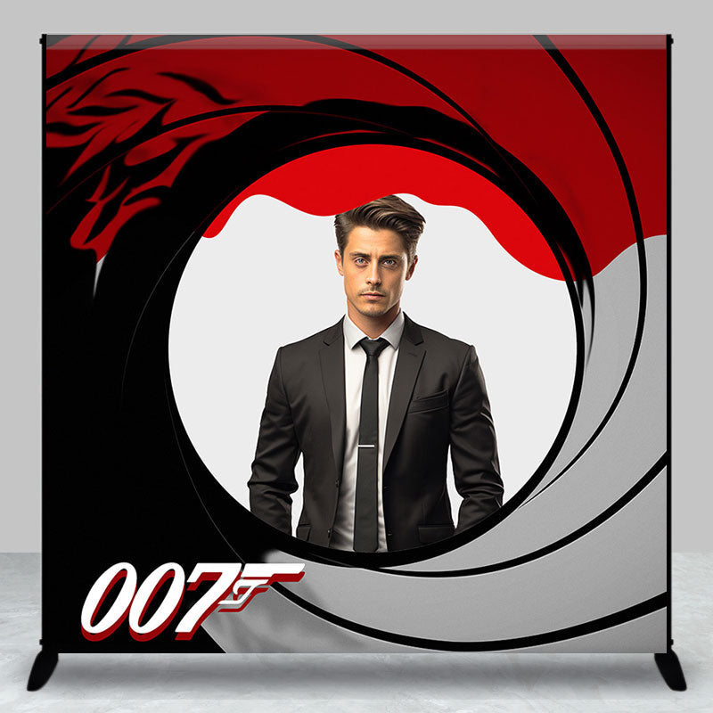Lofaris Fiction Theme Custom Photo Birthday Backdrop For Man