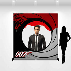 Lofaris Fiction Theme Custom Photo Birthday Backdrop For Man