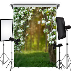 (Ship In 24HR) Floral Bokeh Wonderland Elegant Sweet Spring Backdrop