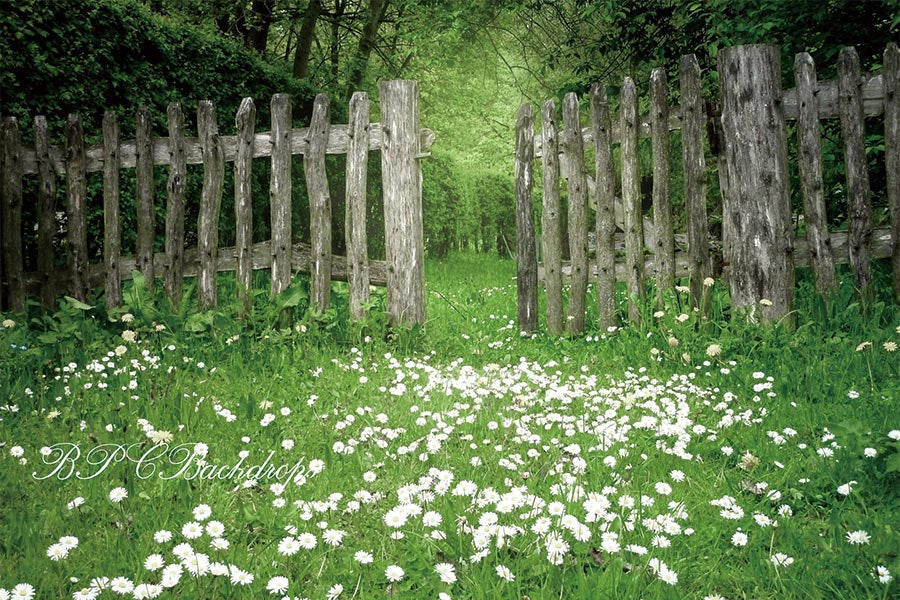 Lofaris Flowers Forest Spring Summer Backdrop For Portrait