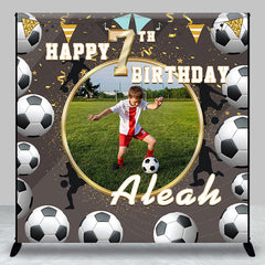 Lofaris Football Club Sports Custom Photo Boy Birthday Backdrop