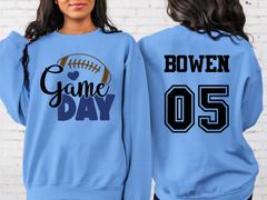 Lofaris Football Game Day For Mom And Kids Custom Sweatshirt