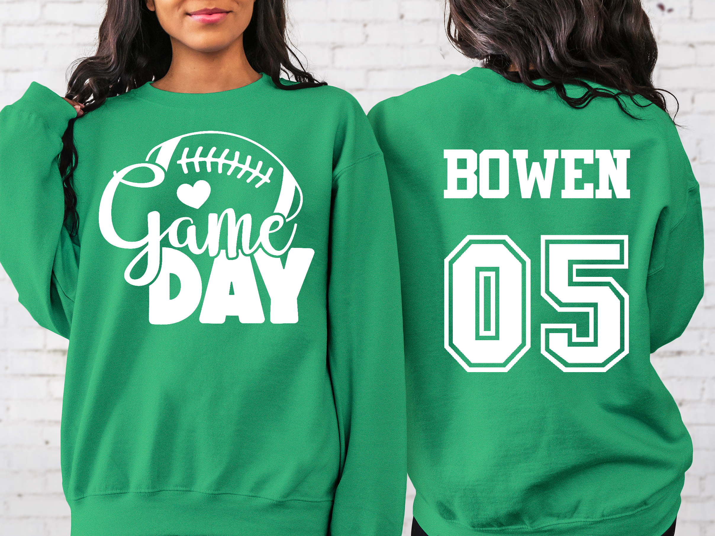 Lofaris Football Game Day For Mom And Kids Custom Sweatshirt