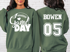 Lofaris Football Game Day For Mom And Kids Custom Sweatshirt