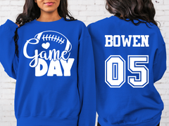 Lofaris Football Game Day For Mom And Kids Custom Sweatshirt