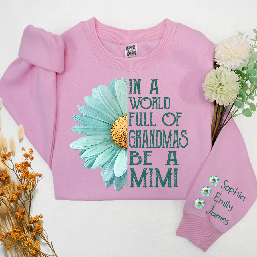 Lofaris Full Of Grandmas Be A Mimi And Grandkids Sweatshirt