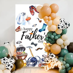 Lofaris Gifts Rugby Fathers Day Single Fillet Arch Backdrop