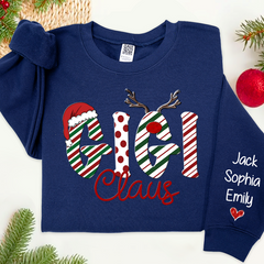 Lofaris Gigi Claus And Grandkids Merry Christmas Sweatshirt
