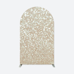 Lofaris Glitter Bokeh Dance Party Double Sided Arch Backdrop