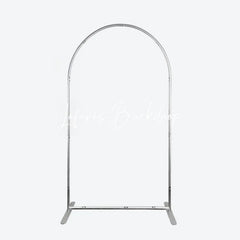 Lofaris Silver Wedding Backdrop Flower Arch Frame Party Decor