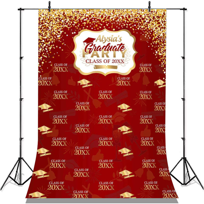 Lofaris Classic Graduation Party Prom Backdrop For Grads