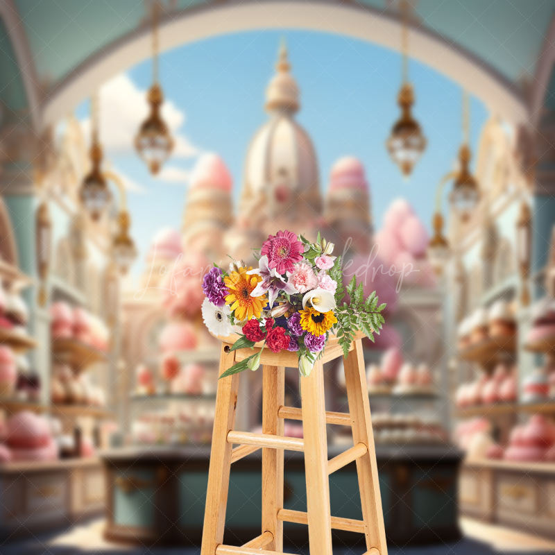 Lofaris Gorgeous Blue Sky Dessert Land Photography Backdrop
