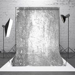 Lofaris Gray White Cement Wall Abstract Textured Backdrop