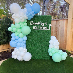 Lofaris Green Artificial Grass Wall Backdrop For Party Decor