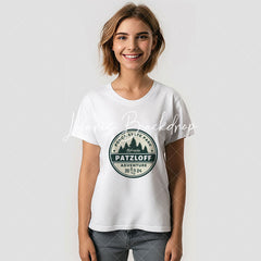 Lofaris Green Camping Family Reunion Custom Tee Shirt