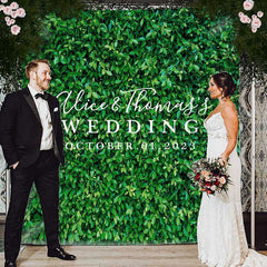 Lofaris Green Leaves Nature Backdrop Greenery Party