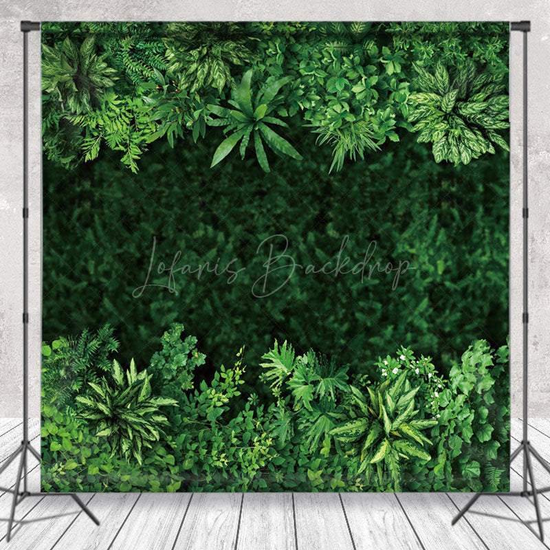 Lofaris Green Nature Plant Leaf Spring Photography Backdrop