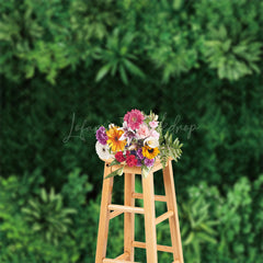 Lofaris Green Nature Plant Leaf Spring Photography Backdrop