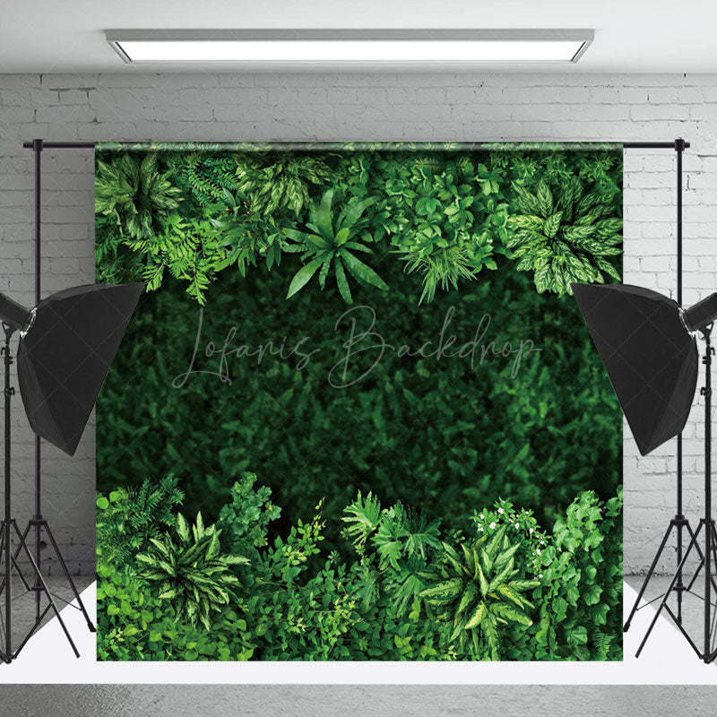 Lofaris Green Nature Plant Leaf Spring Photography Backdrop