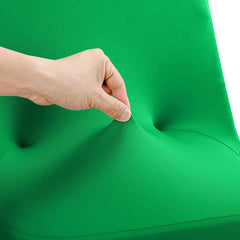 Lofaris Green Open Back Stretch Spandex Folding Chair Cover