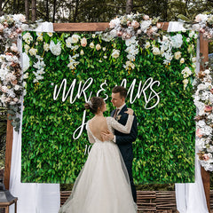 Lofaris Greenery Outdoor Better Together Wedding Decoration Backdrop