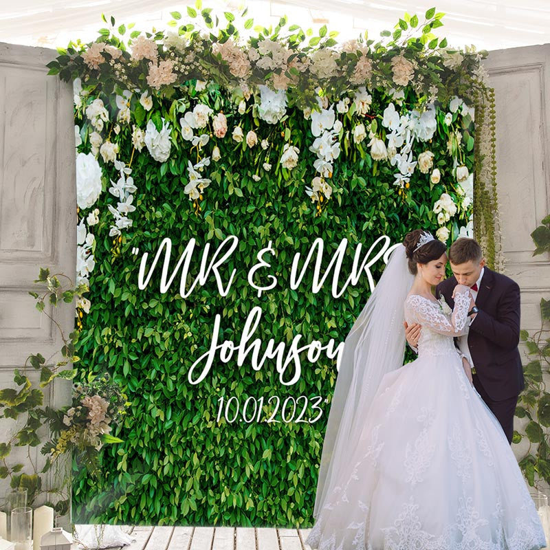 Lofaris Greenery Outdoor Better Together Wedding Decoration Backdrop
