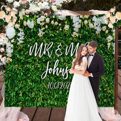 Lofaris Greenery Outdoor Better Together Wedding Decoration Backdrop