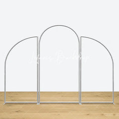 Lofaris Half Moon Arched Frame Wedding Garden Decor 3 Piece Set