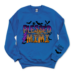 Lofaris Halloween Blessed Mimi And Kids CTH01 Sweatshirt