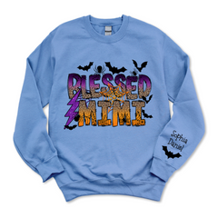 Lofaris Halloween Blessed Mimi And Kids CTH01 Sweatshirt