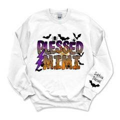 Lofaris Halloween Blessed Mimi And Kids CTH01 Sweatshirt
