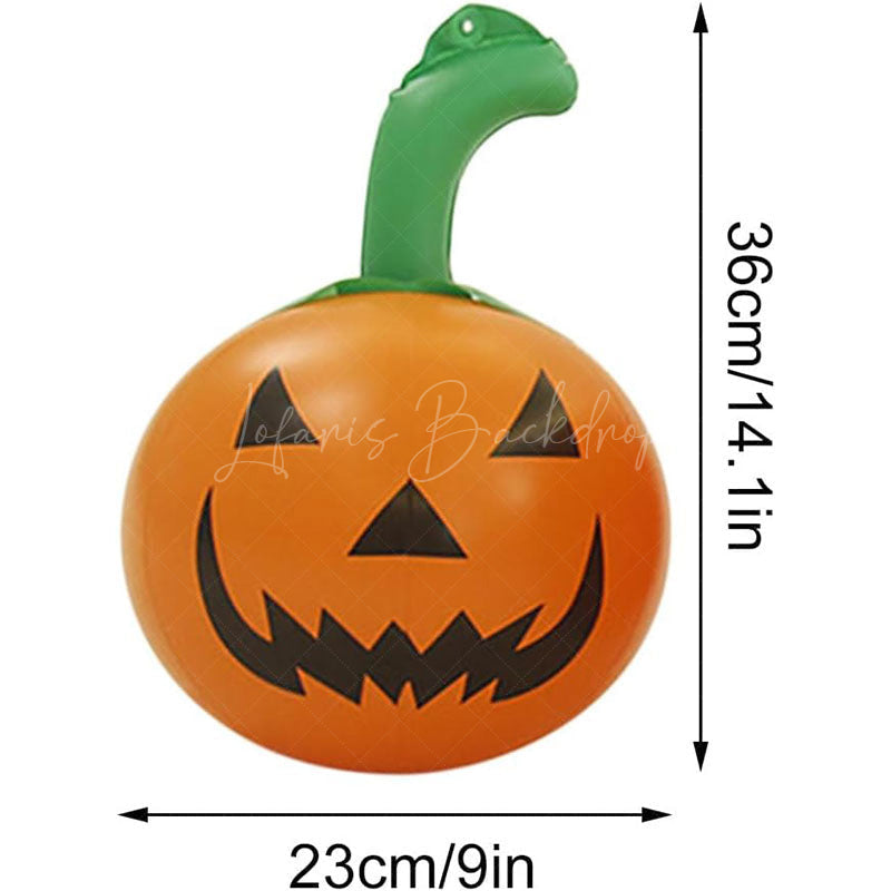 Lofaris Halloween PVC Inflatable Ghost Pumpkin Ball Yard Decor