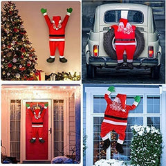 Lofaris Hanging Christmas Santa Claus Indoor Outdoor Decor