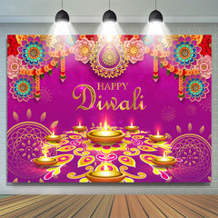 Lofaris Happy Indian Diwali Backdrop Banner Decorations