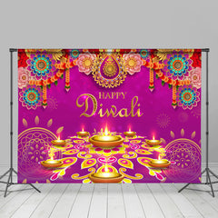 Lofaris Happy Indian Diwali Backdrop Banner Decorations
