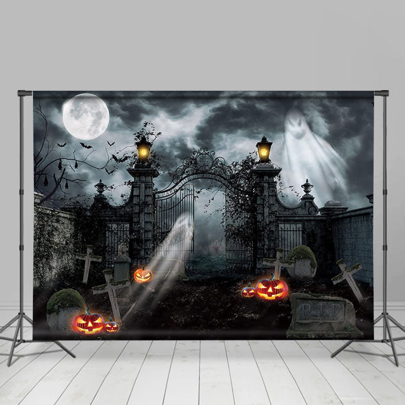 Lofaris Haunted Graveyard Night Ghost Lantern Halloween Decor