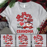 Lofaris Heart Balloon I Love Being A Grandma Kids T - Shirt