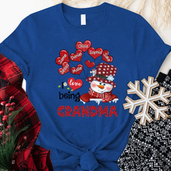 Lofaris Heart Balloon I Love Being A Grandma Kids T - Shirt