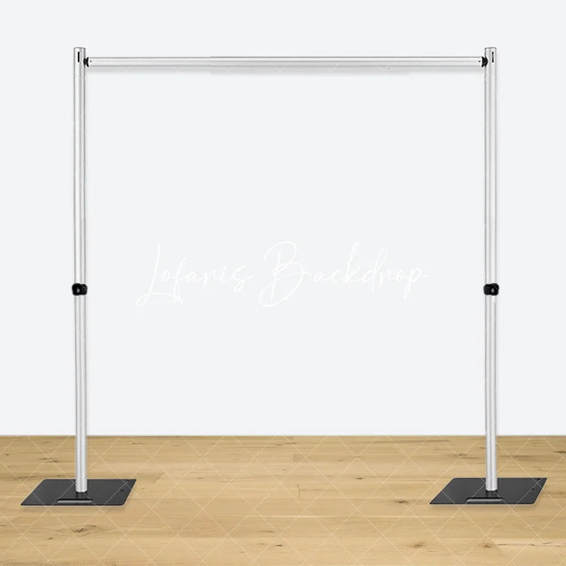 Lofaris Heavy Duty Adjustable Aluminum Backdrop Stand for Event