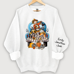 Lofaris Hello Fall Grandma Pumpkin Sweatshirt