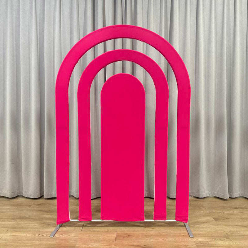 Lofaris Hollow Rainbow Arch Frame Party Backdrop Stand