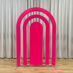 Lofaris Hollow Rainbow Arch Frame Party Backdrop Stand