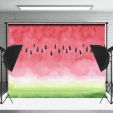 Lofaris Ink Painting Watermelon Pattern Cake Smash Backdrop
